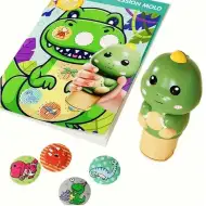 Luna: Sada 100 dinosaurích samolepek s dinosauřím razítkem