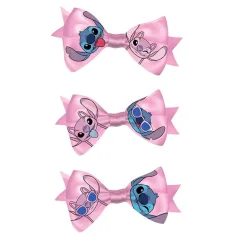 Luna: Sada 3 sponiek do vlasů s mašlí Lilo & Stitch obrázek 2