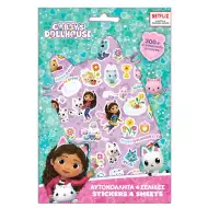 Luna: Sada samolepek do domečku pro panenky Gabi, 300 kusů