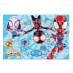 Luna: Spidey 2v1 60dílné puzzle a figurka Pókimuže obrázek 2
