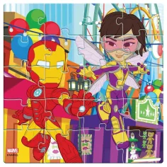 Luna: Spidey a jeho přátelé - magnetické puzzle s motivem, 3x20 dílků obrázek 2