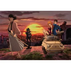 Lupin III - Italská práce 1000dílné puzzle - Clementoni obrázek 2