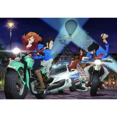 Lupin III - Pařížská honička 1000dílné puzzle - Clementoni obrázek 2