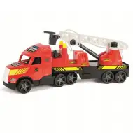 Magic Truck: Hasičský vůz s fluoreskujícími světly 81cm - Wader