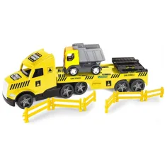 Magic Truck Technic nákladní auto s sklápěčem 79cm - Wader obrázek 2