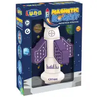 Magnetická raketa v fialové barvě