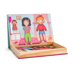 Magnetická skládačka v krabičce - Módní salón - Woodyland obrázek 2