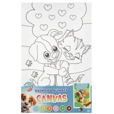 Malování podle čísel Zvířecí obraz na plátně 30 x 19 cm