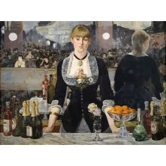 Manet: Bar v Folie Bergeren Muzeum HQC puzzle 1000 kusů - Clementoni obrázek 2