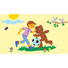 Marék Veronika: Boribon hraje fotbal diaprojektor obrázek 3