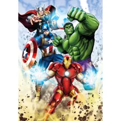 Marvel: Avengers Supercolor puzzle 60 kusů - Clementoni obrázek 2