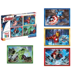 Marvel: Pomstytelé 4v1 Supercolor puzzle - Clementoni obrázek 2