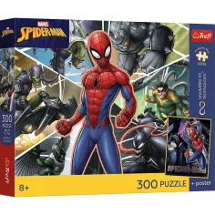Marvel Spider-Man puzzle 300 dílků s plakátem UFT - Trefl