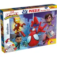 Marvel Spidey 2 v 1, puzzle se 48 dílky a omalovánky 35x25 cm – Lisciani