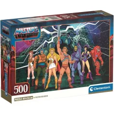 Masters of the Universe: Obránci vesmíru 500dílné kompaktní puzzle - Clementoni