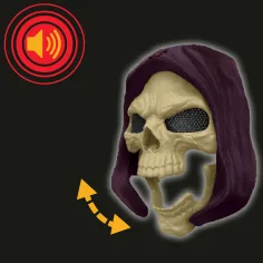 Masters of the Universe: Obránci vesmíru Skeletor – svítící maska s efektem zvuku - Mattel obrázek 3