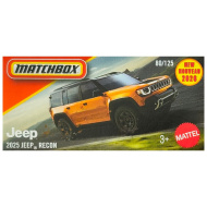 Matchbox: 2025 Jeep Recon žluté autíčko v papírové krabičce 1:64 – Mattel