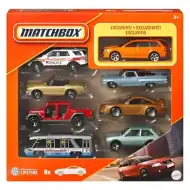 Matchbox: 8dílná sada autíček s exkluzivním vozem Audi RS 6 Avant – Mattel