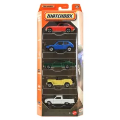 Matchbox: Classic Cruisers 5dílná sada malých aut 1:64 - Mattel