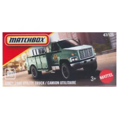 Matchbox GMC 3500 Utility Truck zelené autíčko 1/64 – Mattel