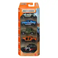 Matchbox: Off Road Camping sada 5 malých autíček v měřítku 1:64 – Mattel