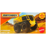 Matchbox: SHERP N 1200 žluté autíčko v papírové krabičce 1:64 – Mattel