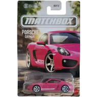 Matchbox ikonický Porsche Cayman růžové autíčko 1/64 – Mattel