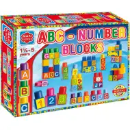 Maxi Blocks ABC stavební kostky 64ks - D-Toys