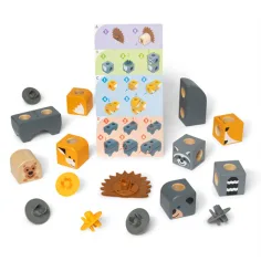 Melissa & Doug: Blockables - Lesní zvířata dřevěná hrací sada - Spin Master obrázek 2