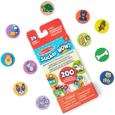 Melissa & Doug: Mini Samolepky Wow! - Zvířata - Spin Master obrázek 2
