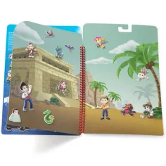 Melissa & Doug: Patrola tlapky Džunglí nafukovací nálepky sešit obrázek 2