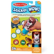 Melissa &amp; Doug: Sticker WOW! Razítkovač na samolepky – Pes – Spin Master