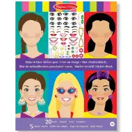 Melissa &amp; Doug: Vytvořte obličej kreativní sada s nálepkami