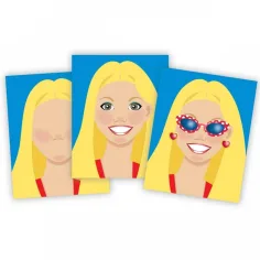 Melissa & Doug: Vytvořte obličej kreativní sada s nálepkami obrázek 3