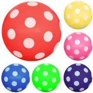 Míč s puntíky 14 cm v několika variantách