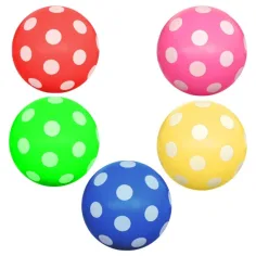 Puntíkovaný míč 22 cm obrázek 2