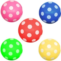 Puntíkovaný míč 22 cm obrázek 3