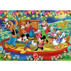 Mickey Mouse Supercolor 2 v 1 puzzle 2x60 kusů - Clementoni obrázek 3