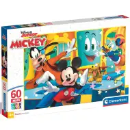 Mickey Mouse a přátelé 60 ks maxi supercolor puzzle - Clementoni