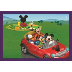 Mickey a jeho přátelé 4 v 1 Supercolor puzzle - Clementoni obrázek 2