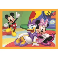 Mickey a jeho přátelé 4 v 1 Supercolor puzzle - Clementoni obrázek 5