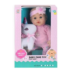 Miminko s malým zvířátkem 30 cm různé druhy 1 ks obrázek 2