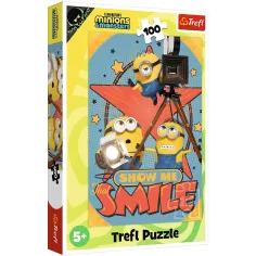 Mimoni 3 Usměj se! 100dílné puzzle - Trefl
