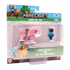 Minecraft 3D figurka s natahovacím zvířátkem 2. série v různých provedeních 1 ks obrázek 3
