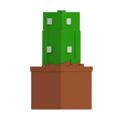 Minecraft Reveal minifigurka ve schránce - Kaktus - Mattel obrázek 2