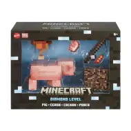 Minecraft: Úroveň diamantu - Figurka prasete - Mattel