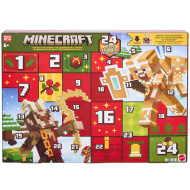 Minecraft adventní kalendář s 24 překvapeními – Mattel