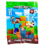 Minecraft překvapení klíčenka figurka, různé druhy - 1 ks