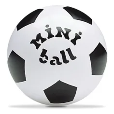 MiniBall fotbalový potiskovaný gumový míč 14 cm v různých variantách. obrázek 2