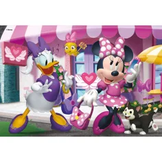 Minnie Mouse 2 v 1 108dílné puzzle a omalovánka 50x35 cm - Lisciani obrázek 2